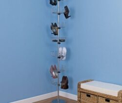 floor to ceiling shoe rack