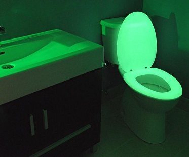 glow in the dark toilet seat
