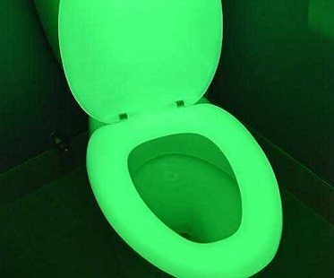 glow in the dark toilet seat close