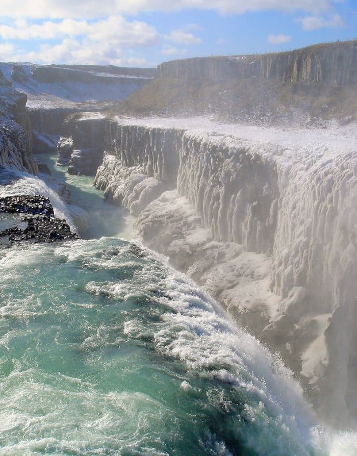 golden falls, iceland