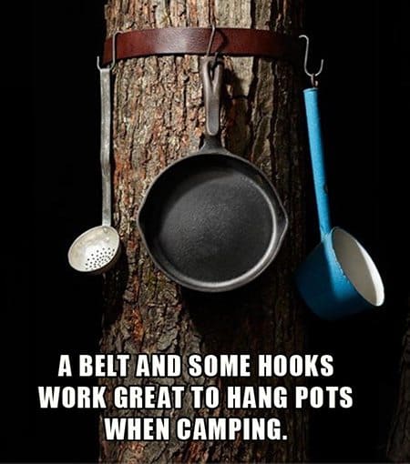 hang pots and pans belt
