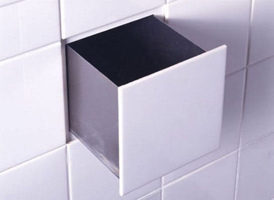 hidden tile storage