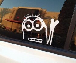 minion window decal