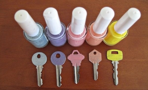 nail polish keys