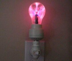 plasma night light