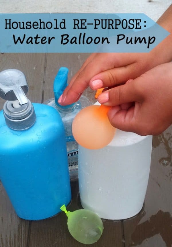 pump dispenser water baloons