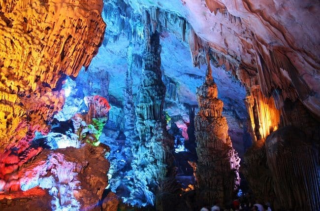 reed flute cave, china colors