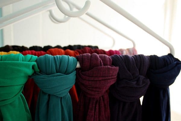 scarves to hangers