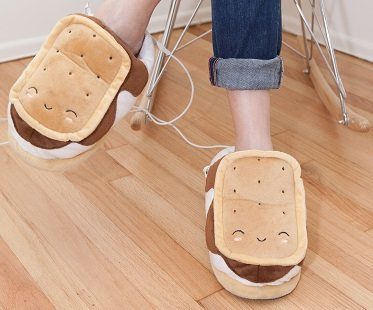 smores heated slippers