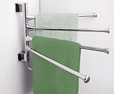 swivel bar towel holder moving