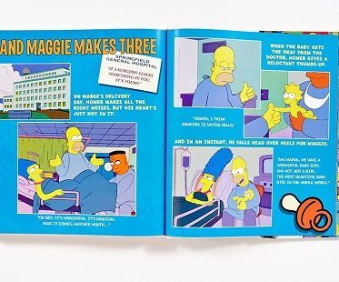 the simpsons family history book maggie