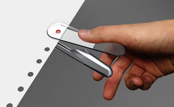 transparent hole punch