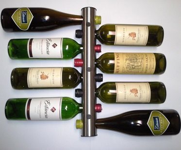 wall mounted wine rack