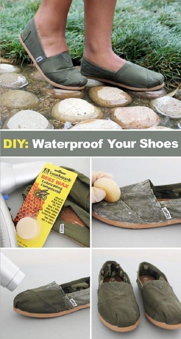 waterproof your shoes
