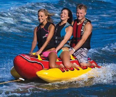 Towable Hot Dog Float 3 person