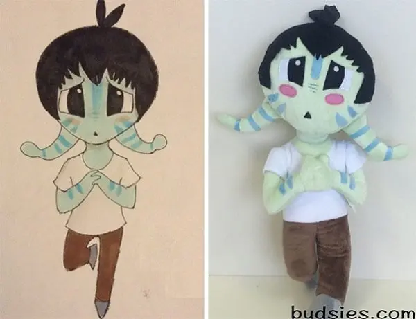 budsies-plush-toys-children-drawings-cute plush