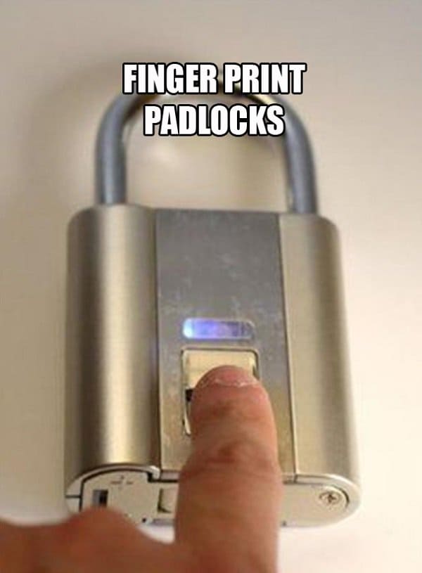 fingerprint padlock