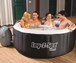 inflatable hot tub