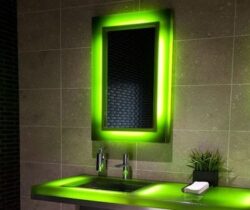 led bathroom mirror
