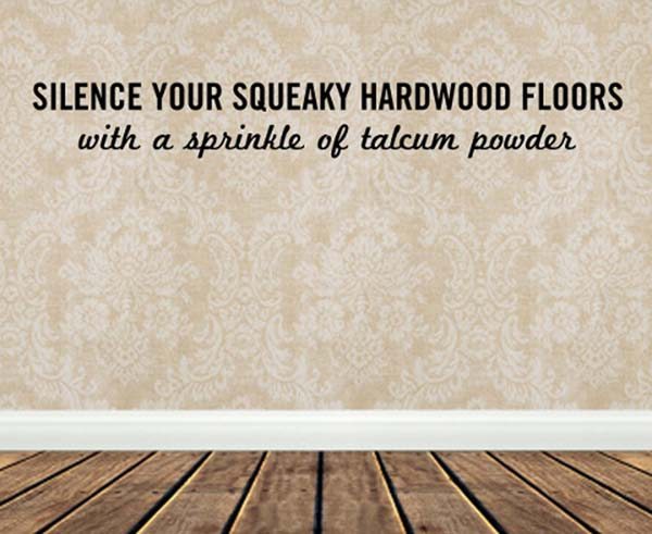 make floors silent