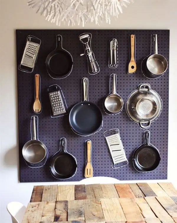 pegboard utensils