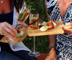 puzzle food platters wine