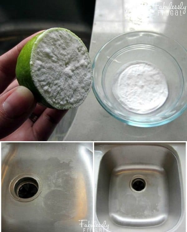 sink lime baking sodA