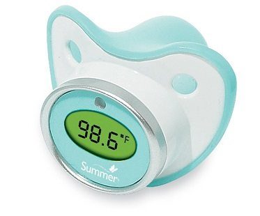 thermometer pacifier reading