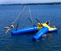 water rope swing