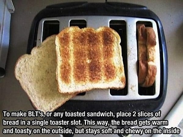 BLTs Toast your bread to perfection with this method