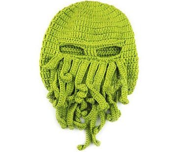 Cthulhu Ski Mask knitted