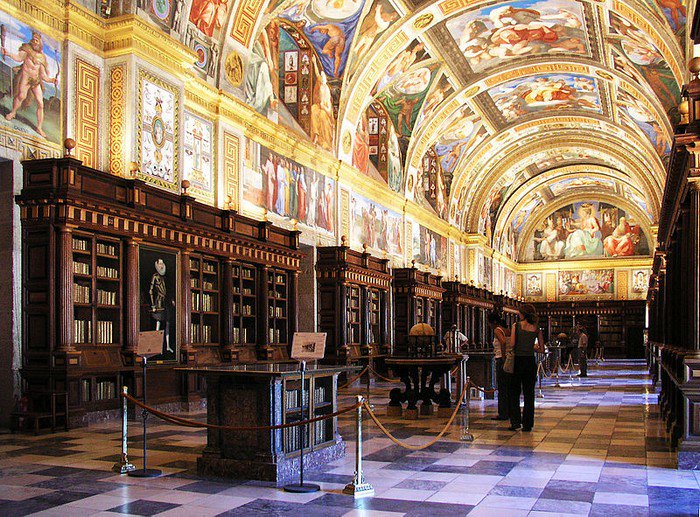 Escorial library