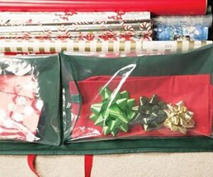 Holiday Gift Wrap Organizer pocket