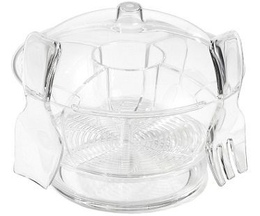 Ice Chilled Food Bowl compartment