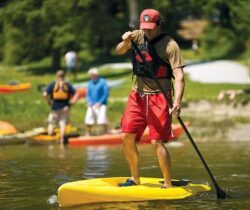 Stand-Up-Sit-On Paddle Board