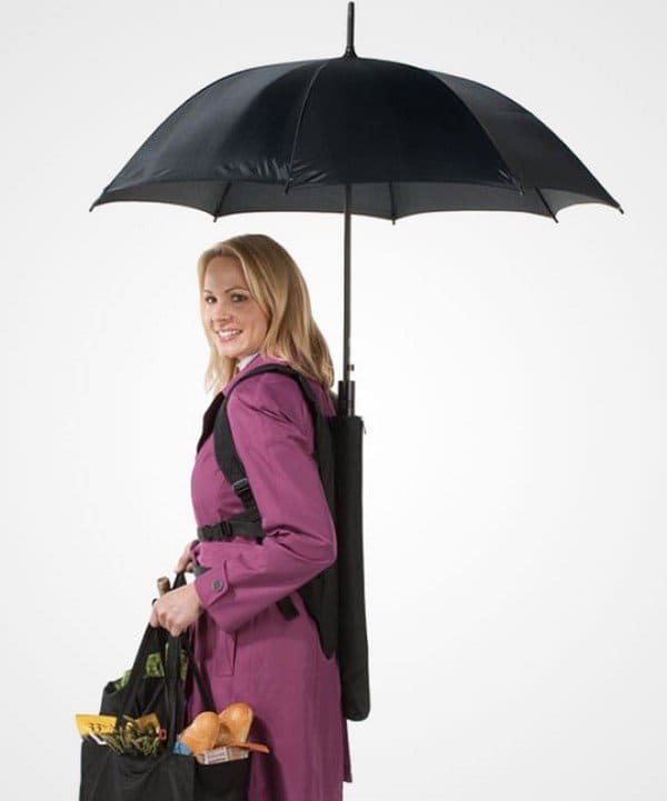 backpack umbrella