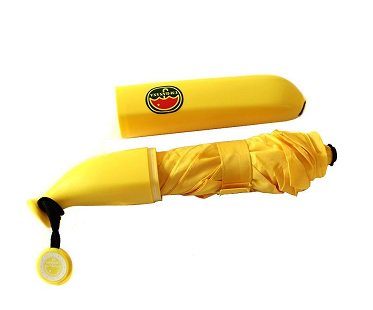 banana umbrella yellow