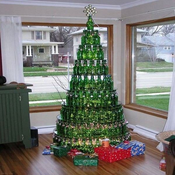 beer bottle tree