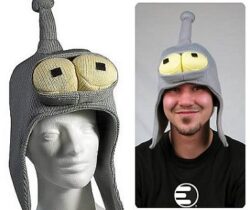 bender knitted hat