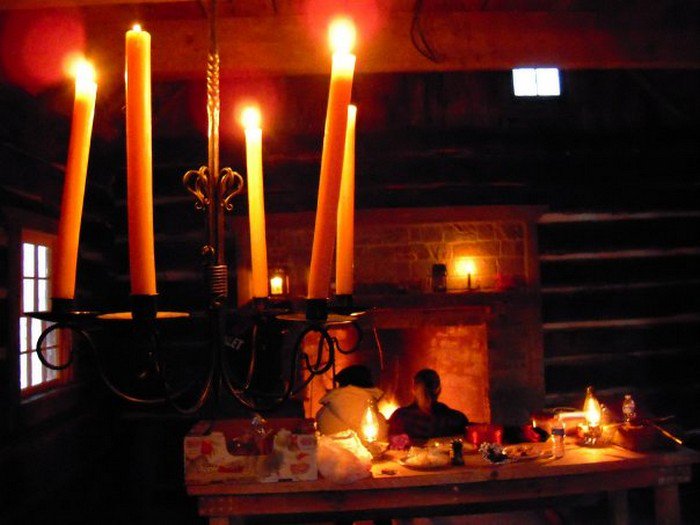 candles cabin