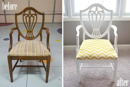 15 Great Ideas To Give Old Chairs A Stylish Makeover