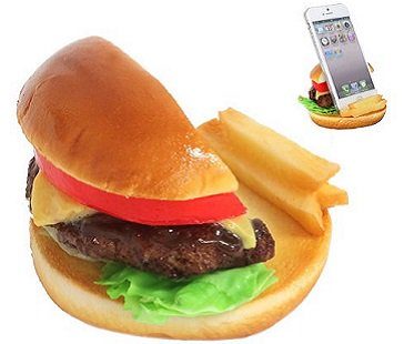 cheese burger phone stand