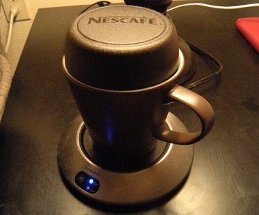coffee cup warmer mug