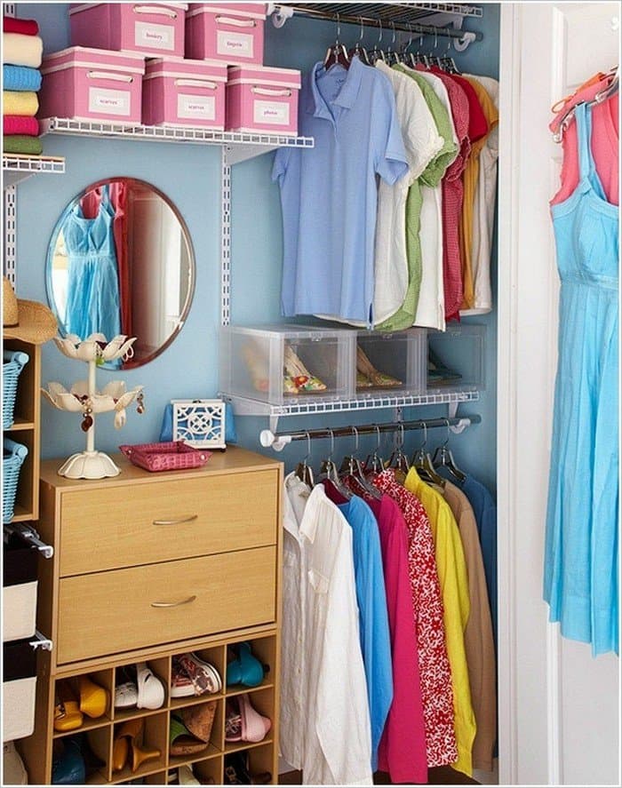 cubbies storage closet