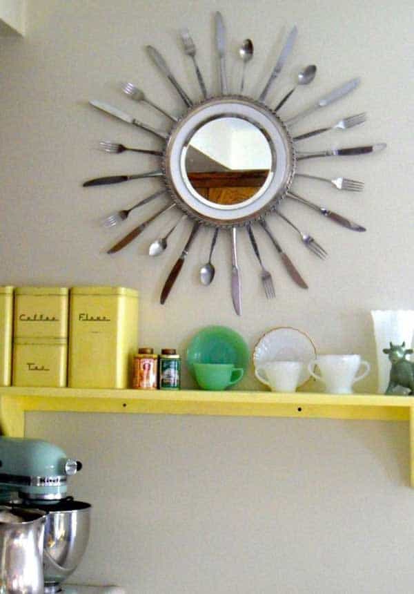 cutlery mirror