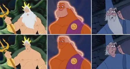 disney characters without beards
