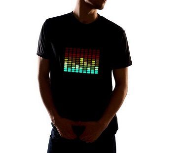 Equalizer Sound-Reactive T-Shirt