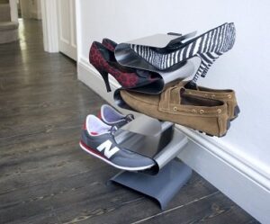 free-standing shoe rack