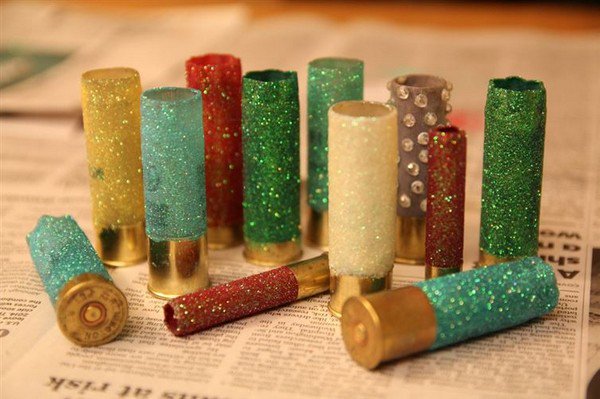 glitter shotgun casings