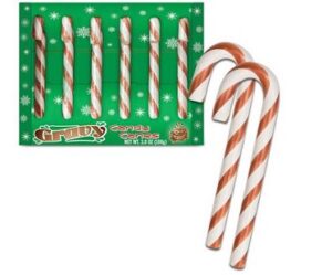gravy candy canes flavored